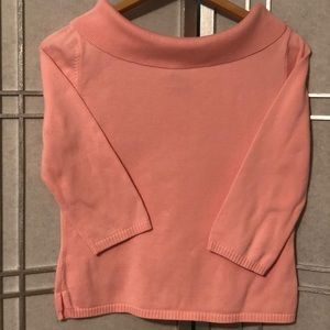 Women’s Pink Cowl Neck Sweater